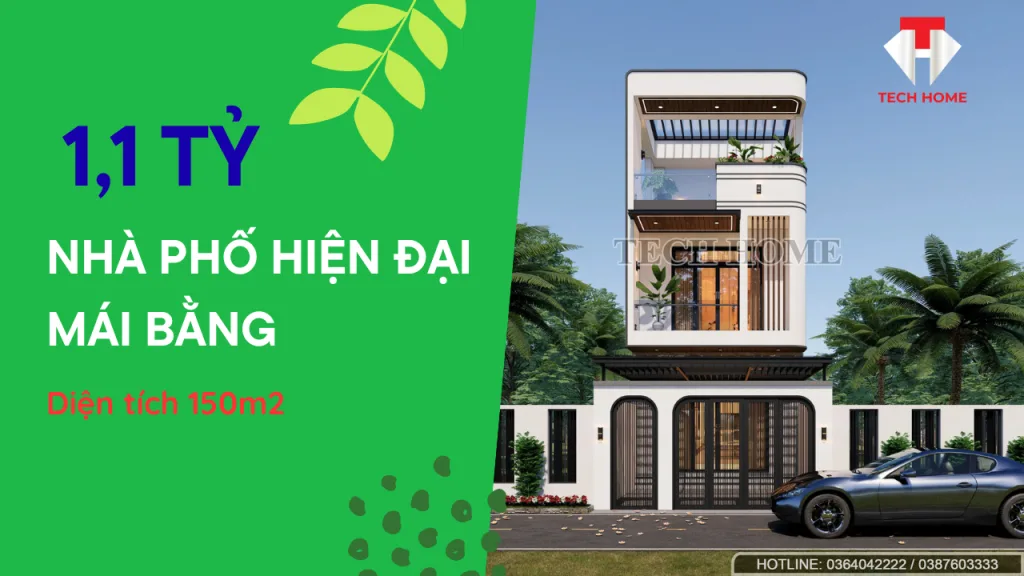 Mái bằng nhà phố