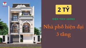 Mẫu nhà phố hiện đại
