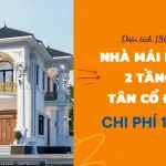 Nhà mái Nhật 2 tầng tân cổ điển