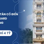 Nhà phố mái Mansard nhiều tầng