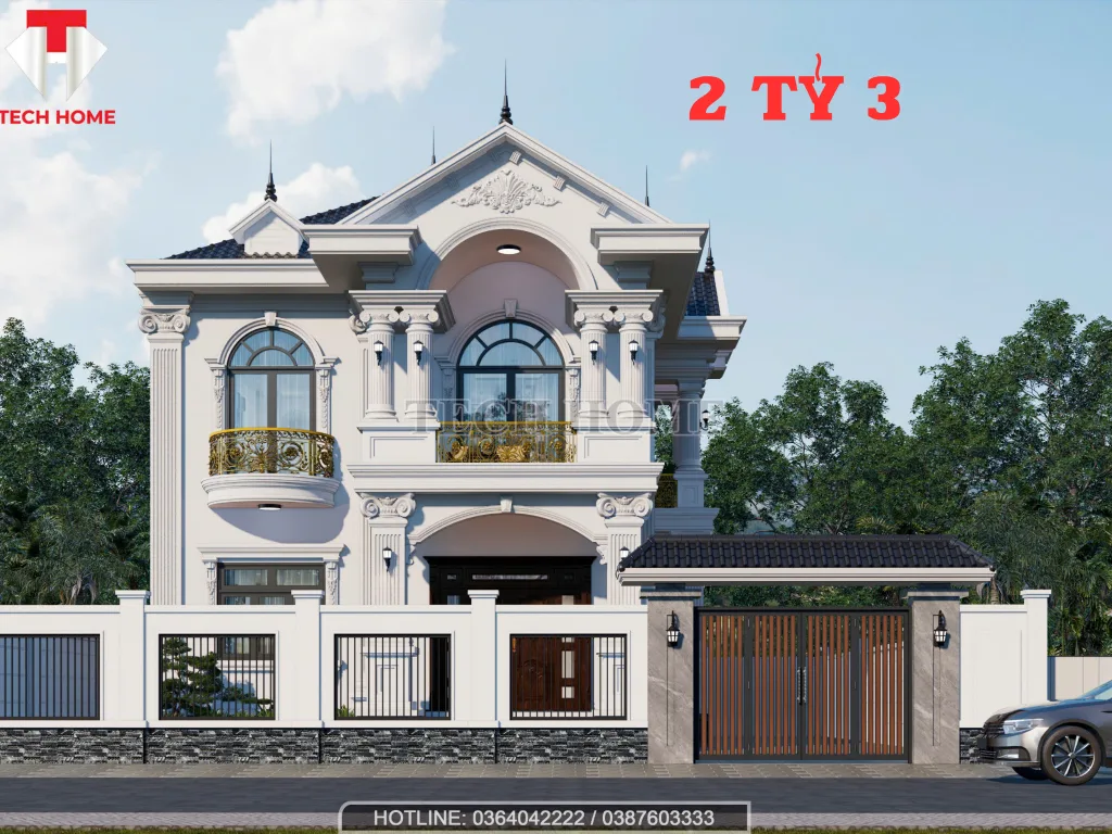 nhà mái Nhật tân cổ