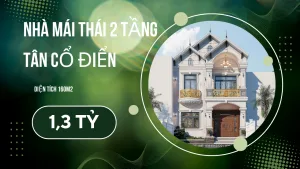 nhà mái Thái 2 tầng