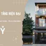 nhà phố 3 tầng hiện đại