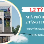 nhà phố hiện đại 2 tầng 1 tum
