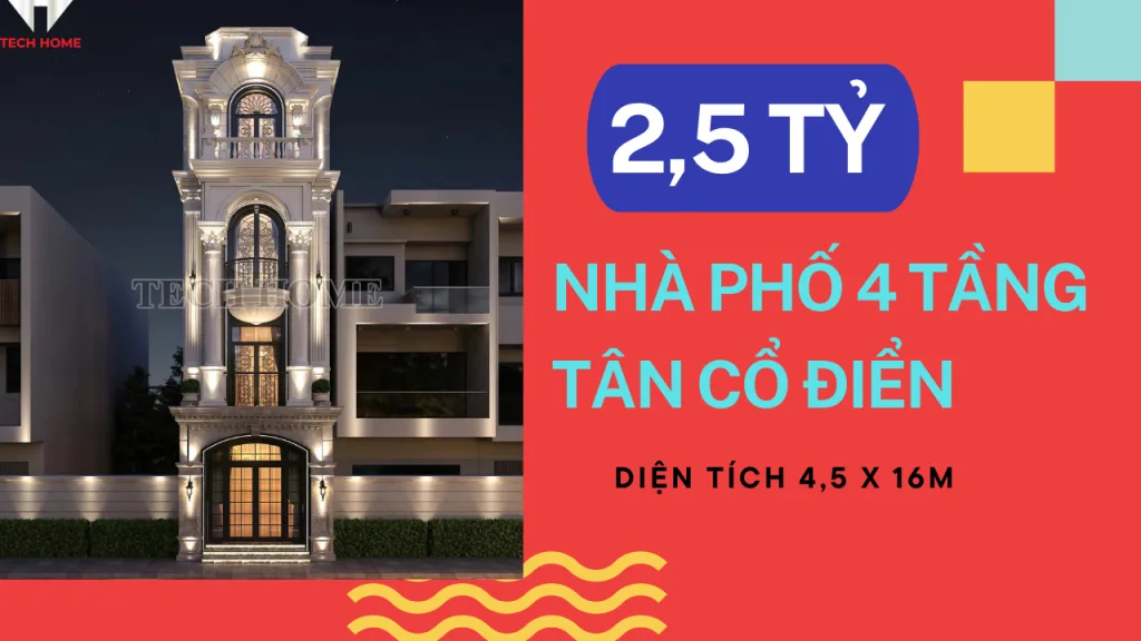 nhà phố tân cổ