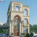 Mẫu nhà biệt thự cổ điển