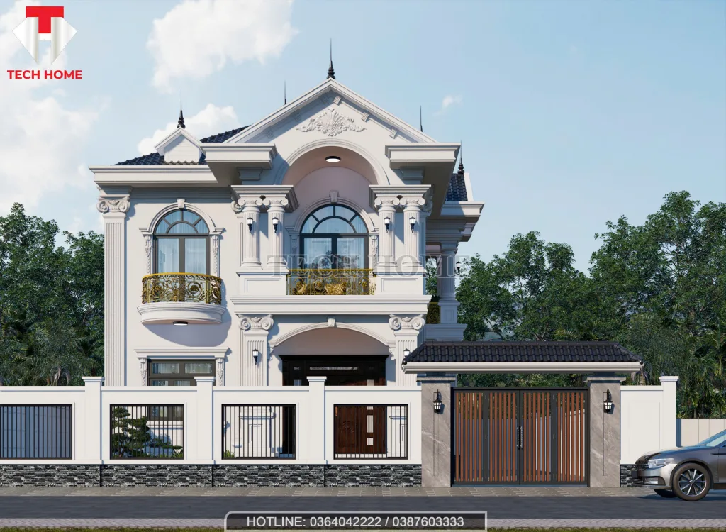 nhà mái Nhật tân cổ