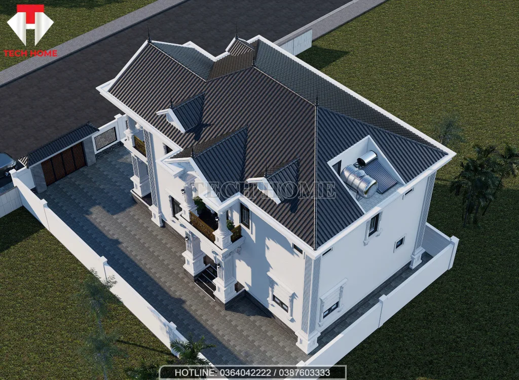 nhà mái Nhật tân cổ