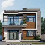 Nhà 2 Tầng Mái Bằng Hiện Đại