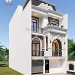 Khám phá mẫu nhà phố hiện đại 3 tầng thiết kế tối ưu công năng, mặt tiền sang trọng, phù hợp xu hướng 2025. Giải pháp thi công trọn gói chuẩn phong thủy từ Công ty Cổ phần Kiến trúc và Xây dựng TECHHOME.