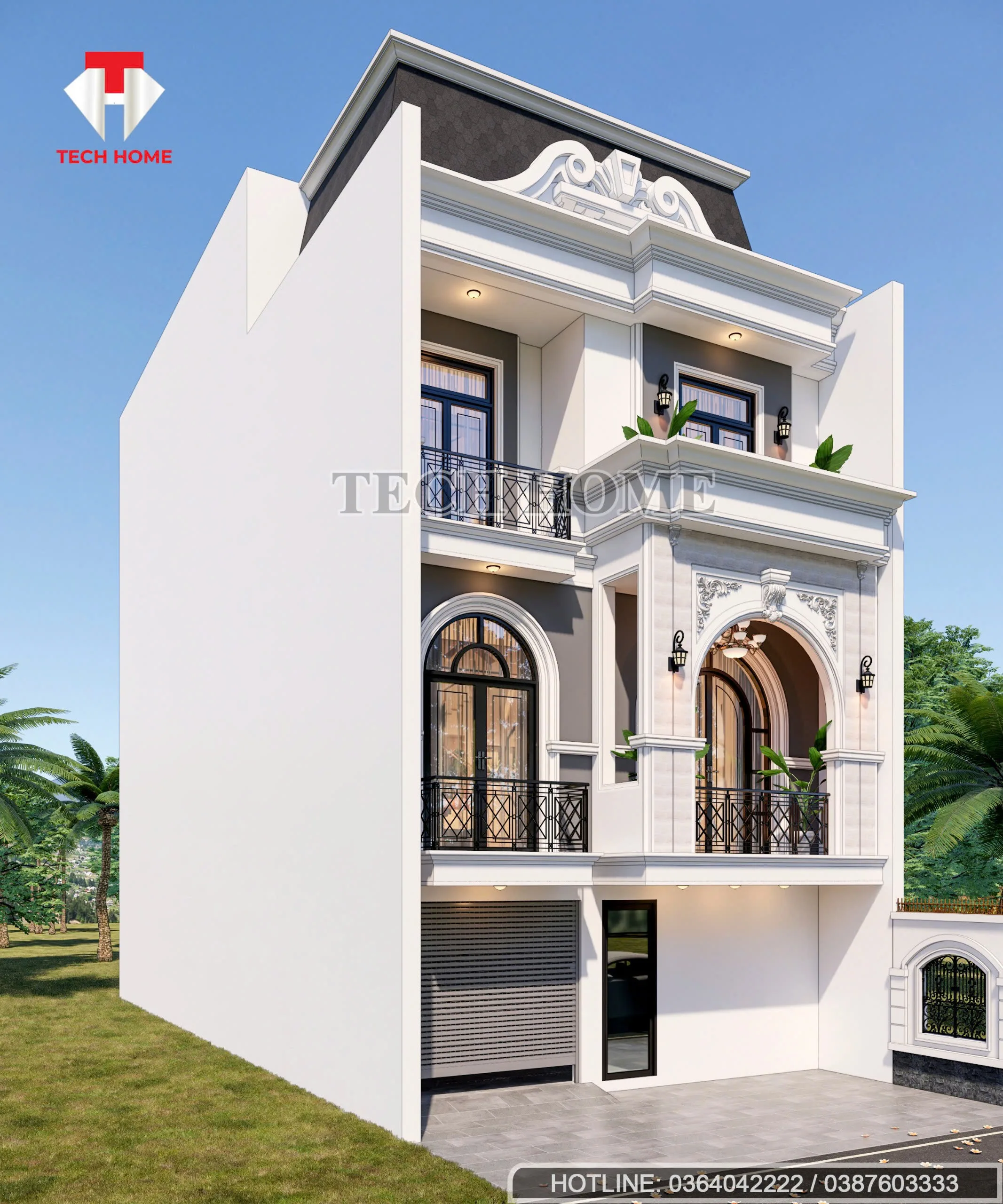 Khám phá mẫu nhà phố hiện đại 3 tầng thiết kế tối ưu công năng, mặt tiền sang trọng, phù hợp xu hướng 2025. Giải pháp thi công trọn gói chuẩn phong thủy từ Công ty Cổ phần Kiến trúc và Xây dựng TECHHOME.