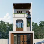 Khám phá mẫu nhà phố 3 tầng hiện đại 2025 với thiết kế sang trọng, công năng tối ưu, phong thủy chuẩn mệnh. Giải pháp hoàn hảo cho gia đình trẻ.