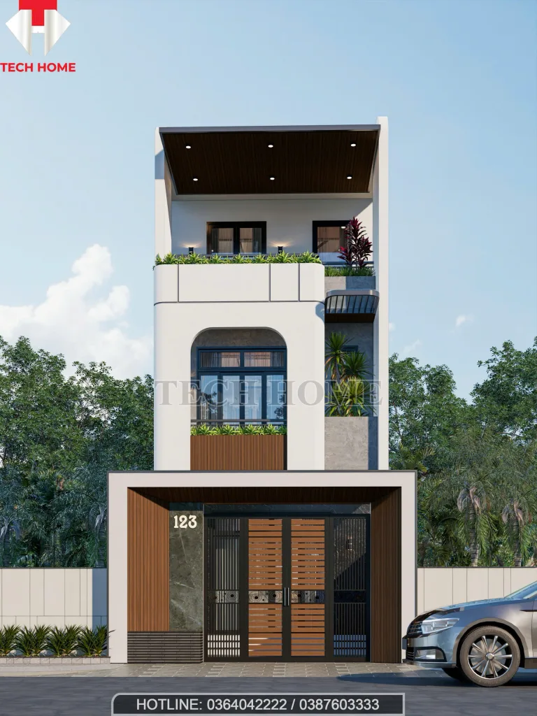 Khám phá mẫu nhà phố 3 tầng hiện đại 2025 với thiết kế sang trọng, công năng tối ưu, phong thủy chuẩn mệnh. Giải pháp hoàn hảo cho gia đình trẻ.