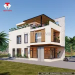 Khám phá mẫu nhà phố hiện đại 2,5 tầng – thiết kế sang trọng, tiện nghi, phong thủy chuẩn. Xem ngay giải pháp tối ưu không gian sống cùng TECHHOME.