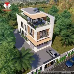 Khám phá mẫu nhà phố hiện đại 2,5 tầng – thiết kế sang trọng, tiện nghi, phong thủy chuẩn. Xem ngay giải pháp tối ưu không gian sống cùng TECHHOME.