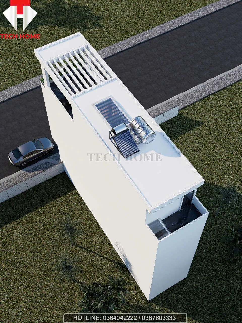 Thiết kế nhà phố hiện đại