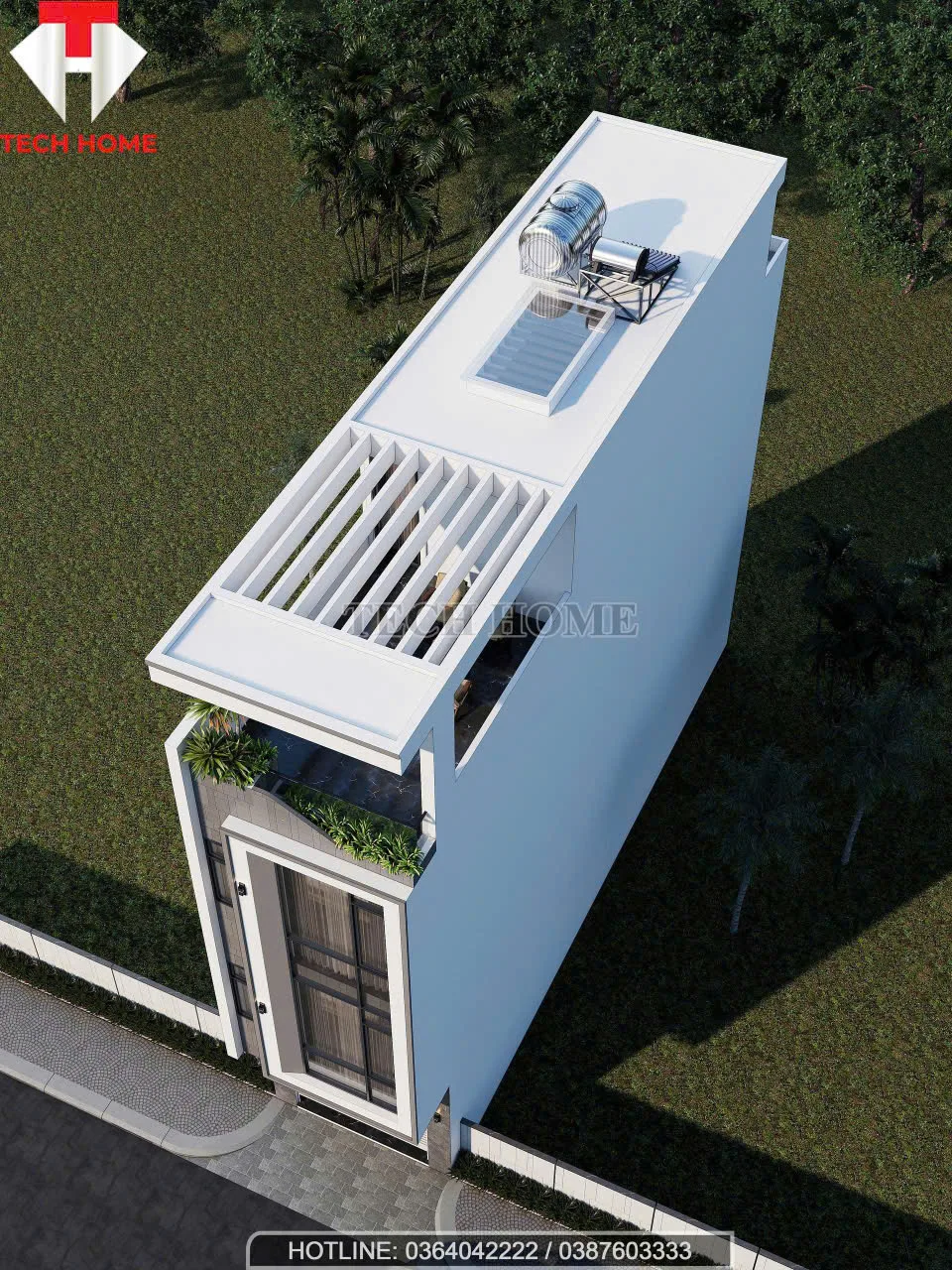 Thiết kế nhà phố hiện đại