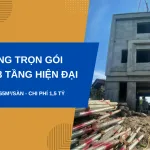 Thi công trọn gói nhà 3 tầng hiện đại