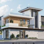 Nhà mái bằng 2 tầng 1 tum đẹp tại Hải Dương | Công trình Techhome anh Bảo