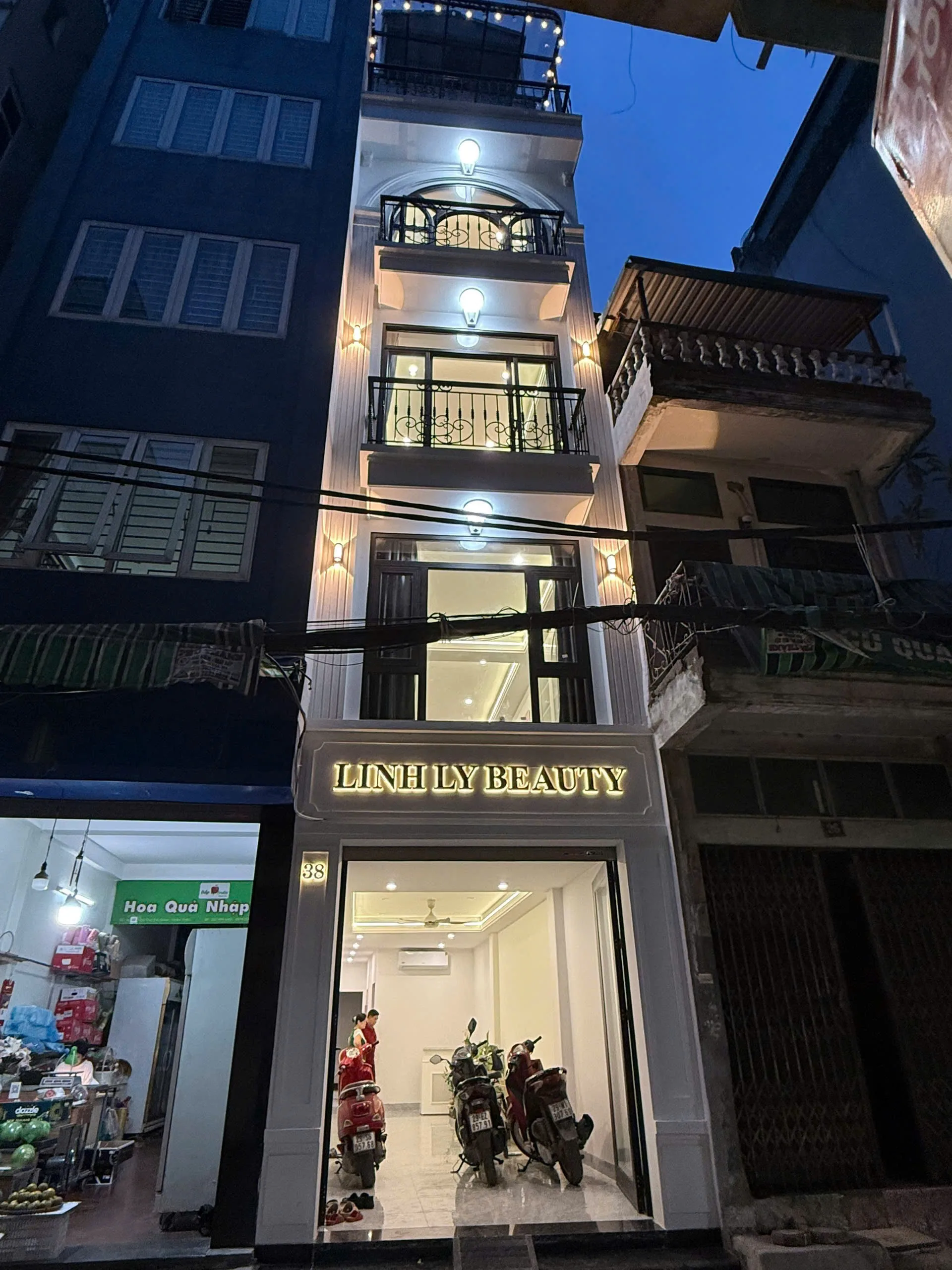 thi công trọn gói nhà 5 tầng 1 tum