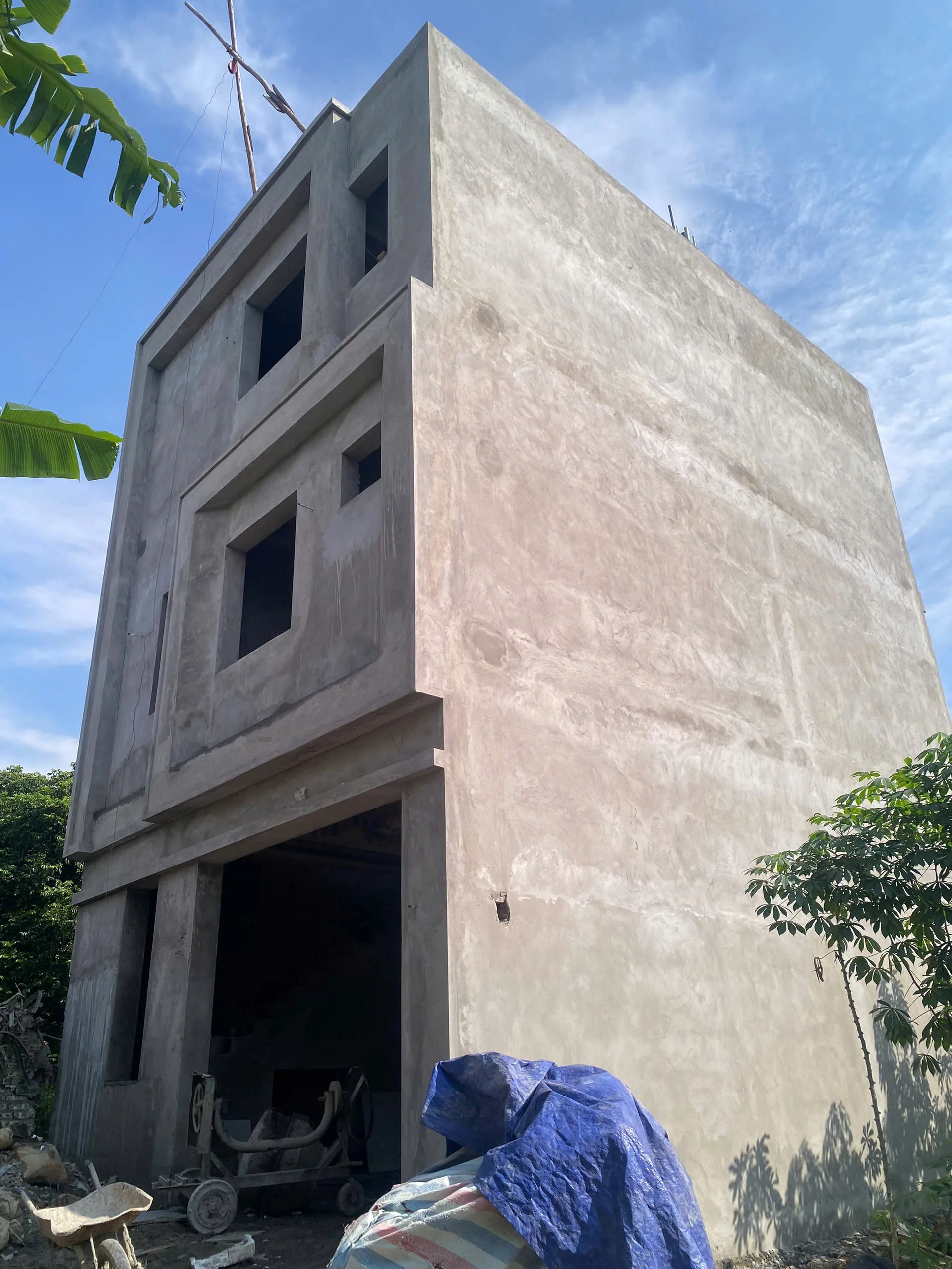 thi công trọn gói nhà 3 tầng hiện đại