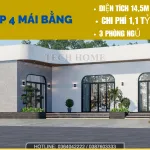 Nhà cấp 4 mái bằng