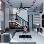 Nội Thất Nhà Ống 2 Tầng 1 Tum