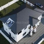 biệt thự vườn 2 tầng mái nhật