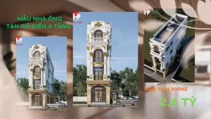 mẫu nhà ống tân cổ điển