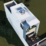 mẫu nhà phố 2 tầng 1 tum 5x20m