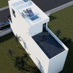 mẫu nhà phố 2 tầng 1 tum 5x20m