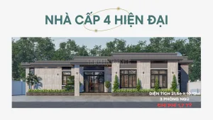 nhà cấp 4 hiện đại