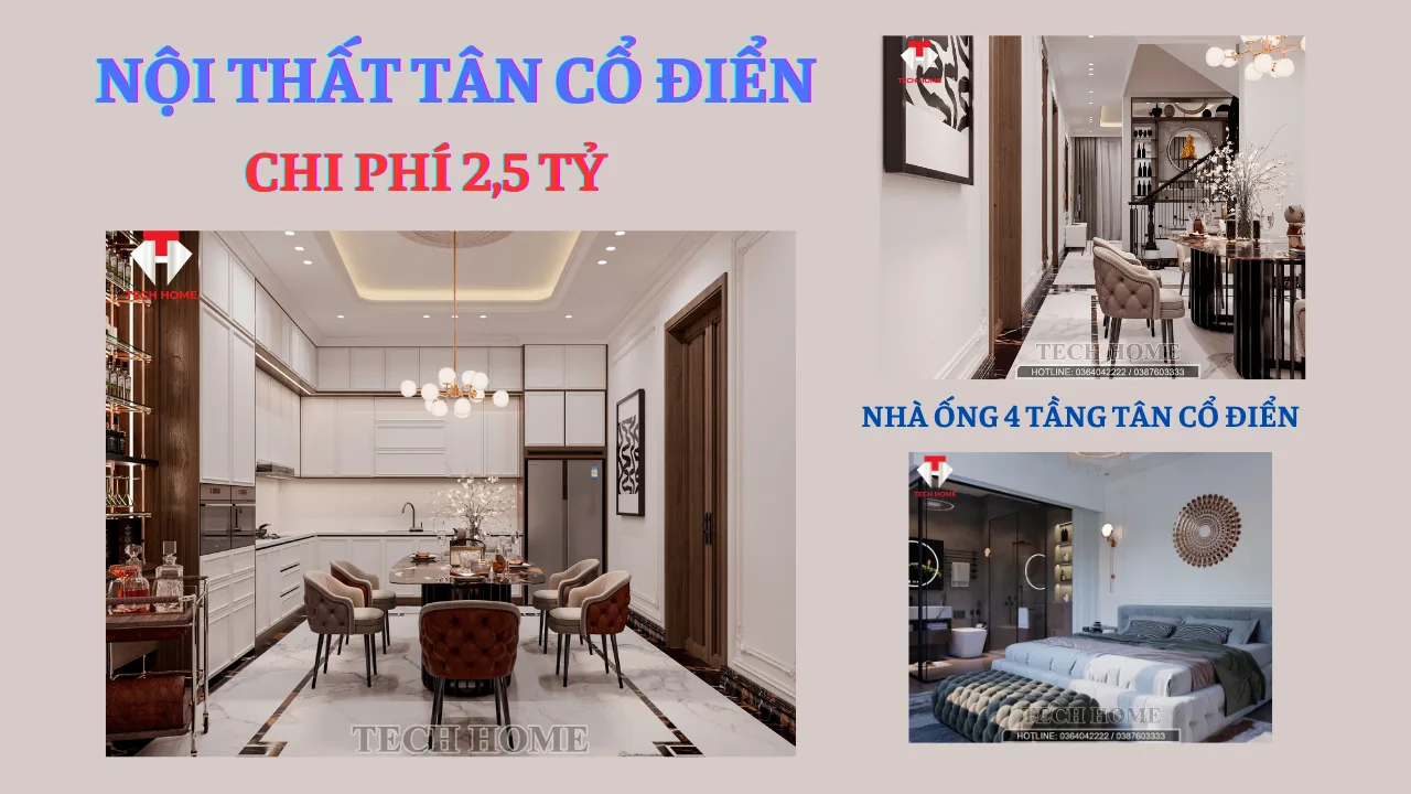 nhà ống tân cổ điển