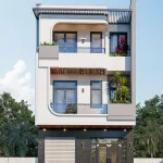 nhà phố 3 tầng hiện đại