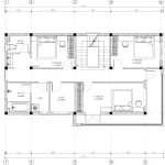 mặt bằng thiết kế nhà 2 tầng 1 tum