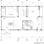 mặt bằng thiết kế nhà 2 tầng hiện đại