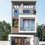 thiết kế nhà phố 3 tầng hiện đại