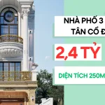 thiết kế nhà phố tân cổ điển