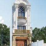 thiết kế nhà phố tân cổ điển