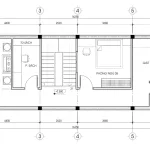 mặt bằng thiết kế nhà phố tân cổ điển