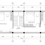 mặt bằng thiết kế nhà phố tân cổ điển
