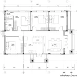 mặt bằng nhà cấp 4 mái Nhật