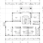 mặt bằng thiết kế biệt thự nhà vườn mái nhật