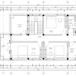 mặt bằng thiết kế nhà 2 tầng mái Nhật
