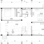 mặt bằng mẫu nhà cấp 4 mái Nhật