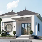 mẫu nhà cấp 4 mái Nhật