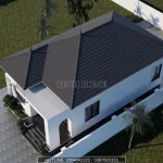 mẫu nhà cấp 4 mái Nhật