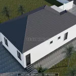 mẫu nhà cấp 4 mái Nhật