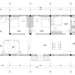 mặt bằng nhà cấp 4 mái Nhật