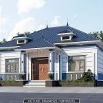 nhà cấp 4 mái Nhật